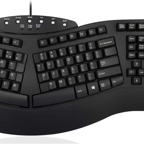 Perixx Periboard-512 Black Ergonomic Split Keyboard - Picture 6 of 6